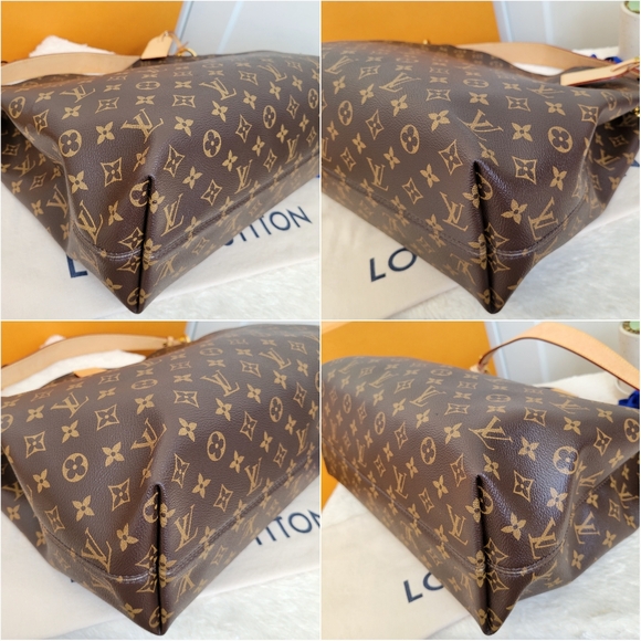 💕BEAUTIFUL Authentic Louis Vuitton Graceful Mm Monogram "PEONY Interior" - Picture 14 of 16